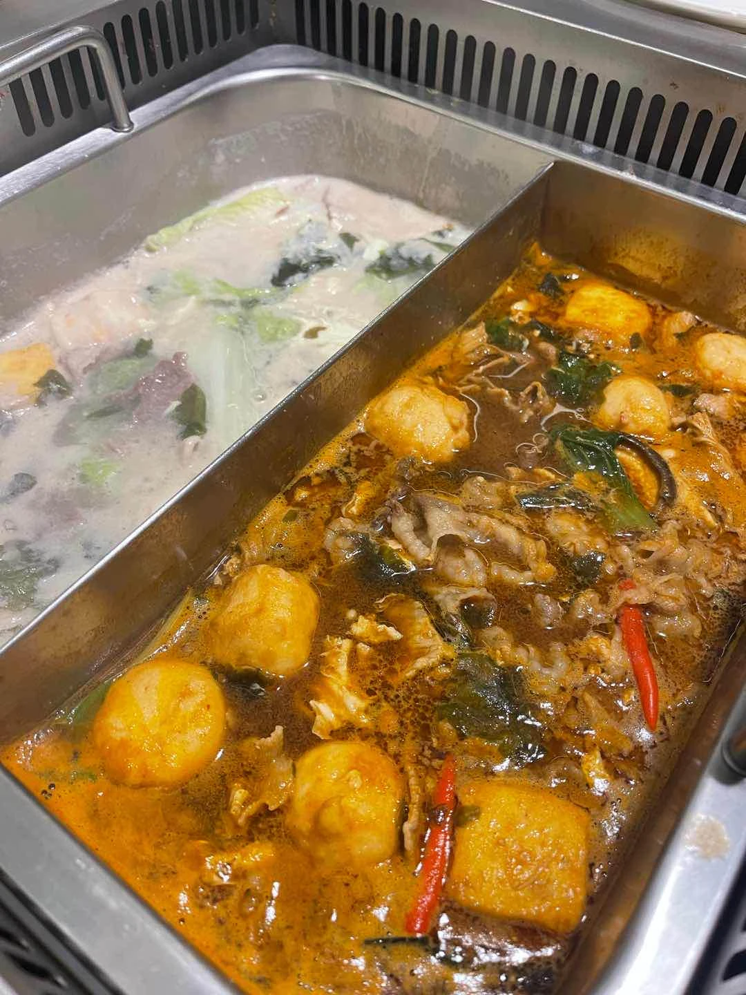 worth the price for all the unli meats and dumplings you can eat of Nabe Unlimited Japanese Hotpot - Skyranch Tagaytay