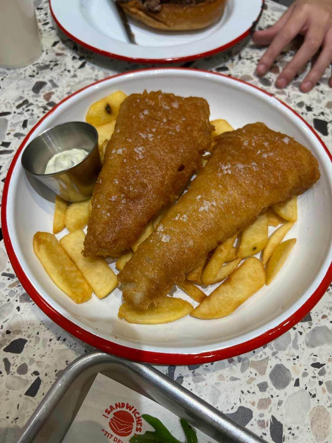 fish & chips of 717 DELI