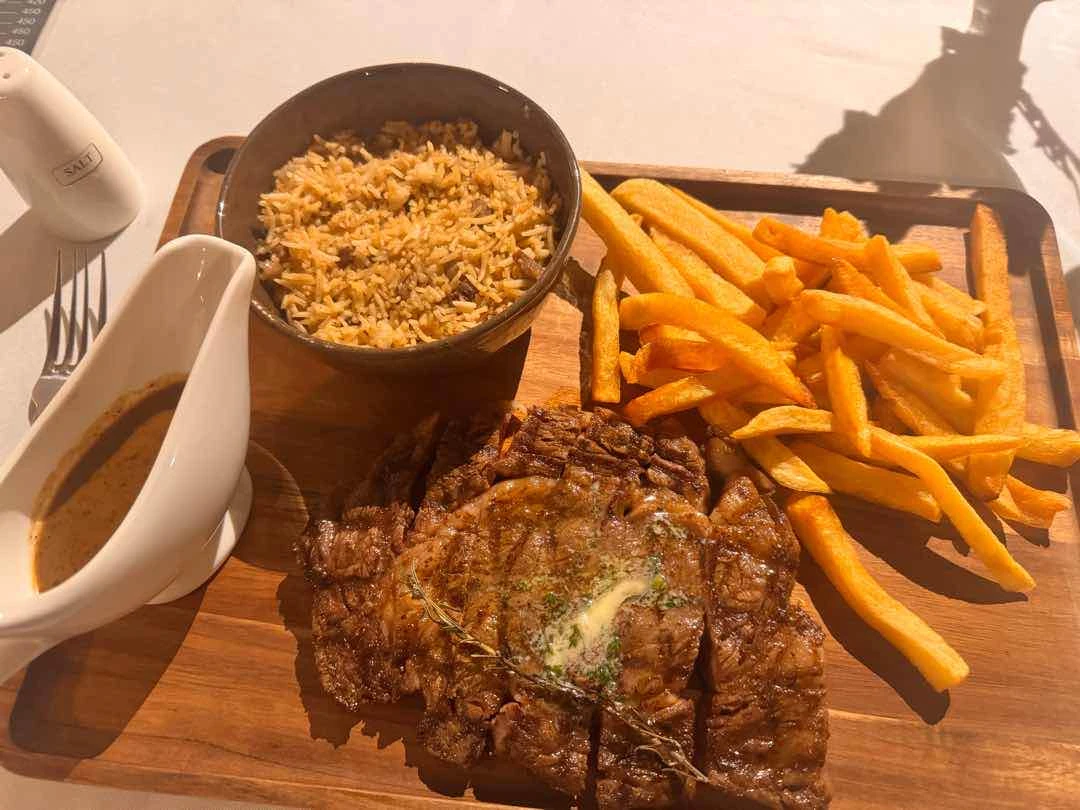 Rib eye steak