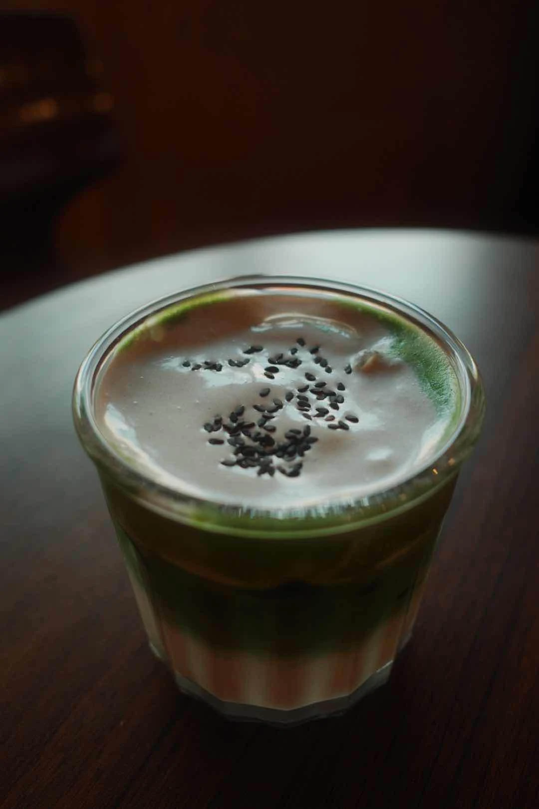 black sesame matcha