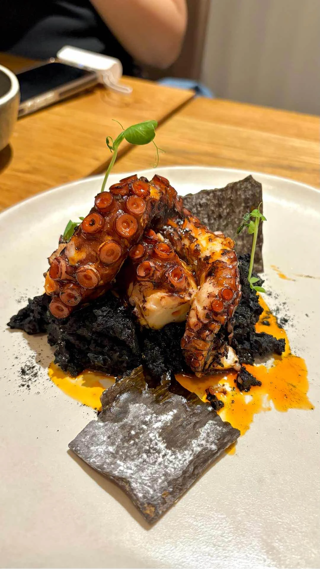 Pulpo ala brasa 10/10 so tender!! Cooked perfectly. My fave