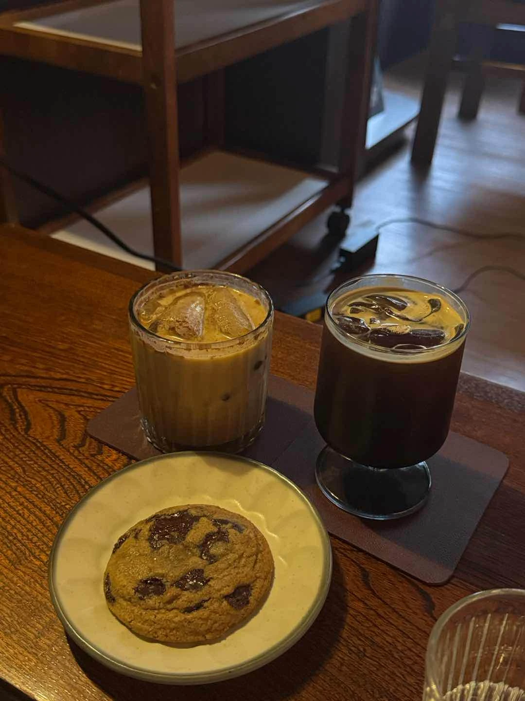 Americano + Toasted Latte 
