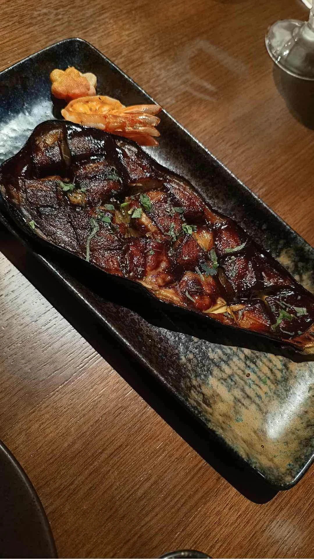 Miso-Glazed Eggplant