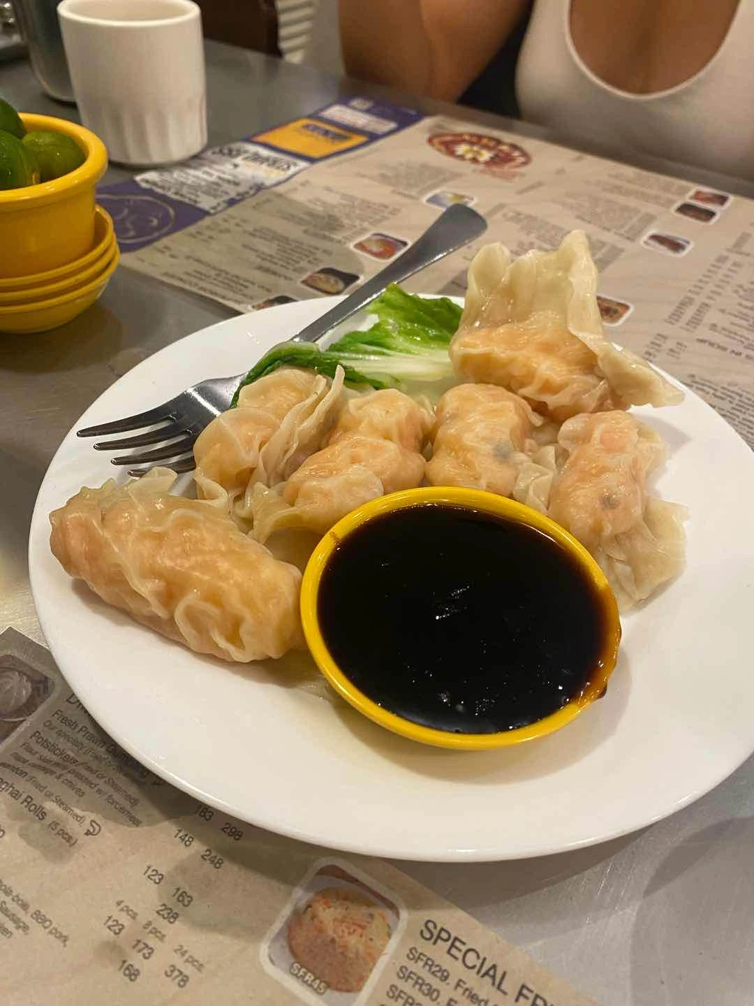Shrimp dumpling
