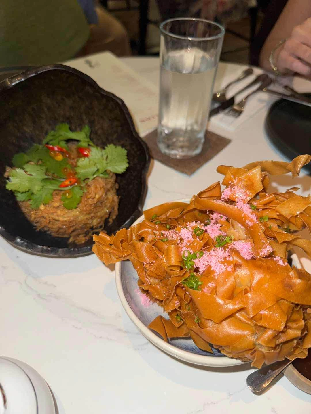 eggs on eggs, prawn smth