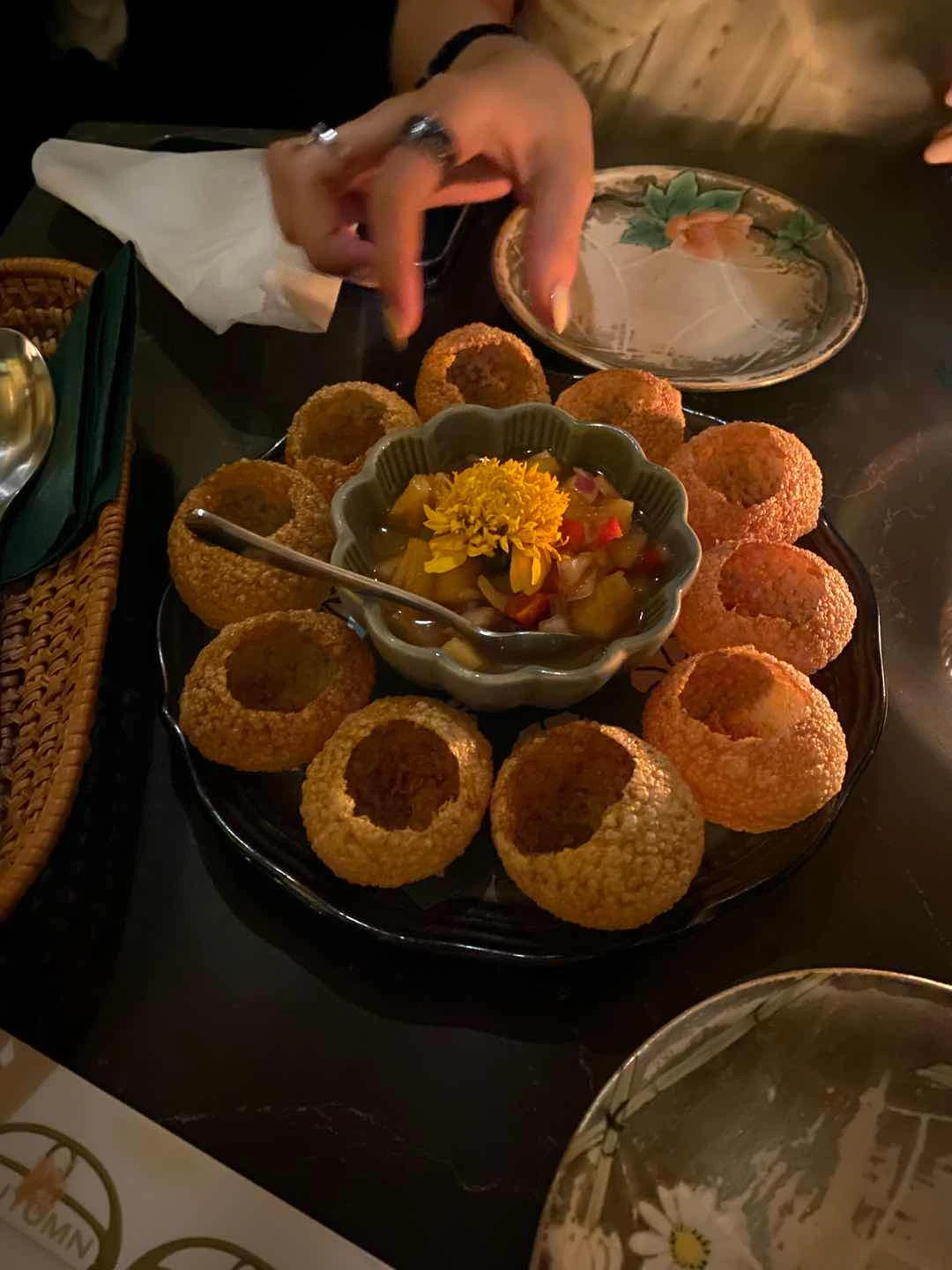 Pineapple Salsa Cups of Bar.Flora