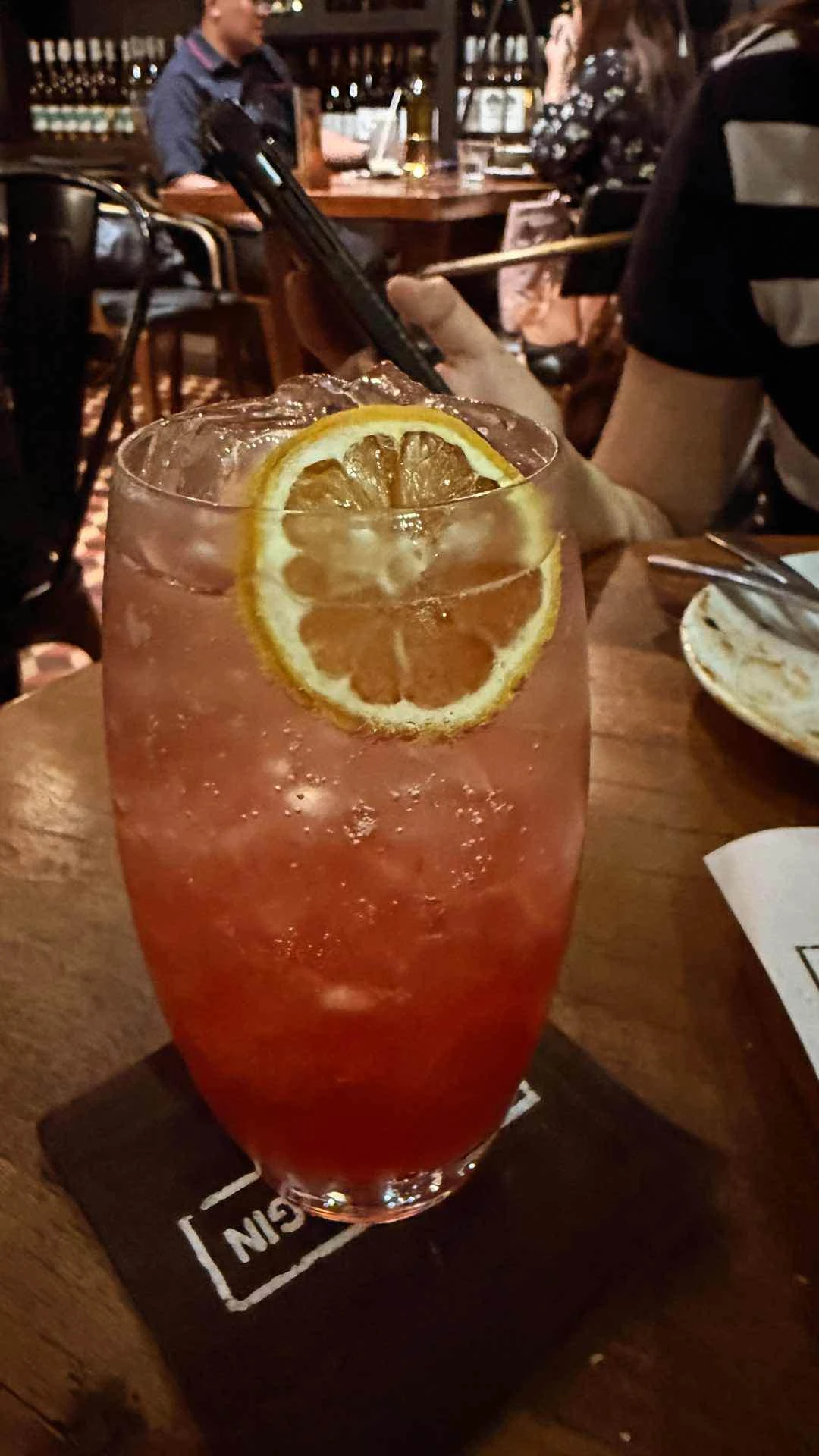 fave cocktail on the menu so far - sir william soda!