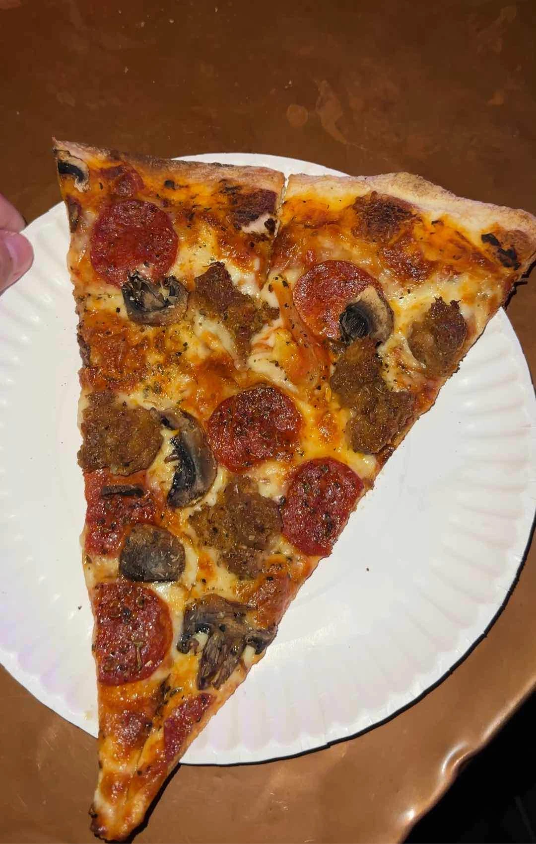 sausage pepperoni mushroom