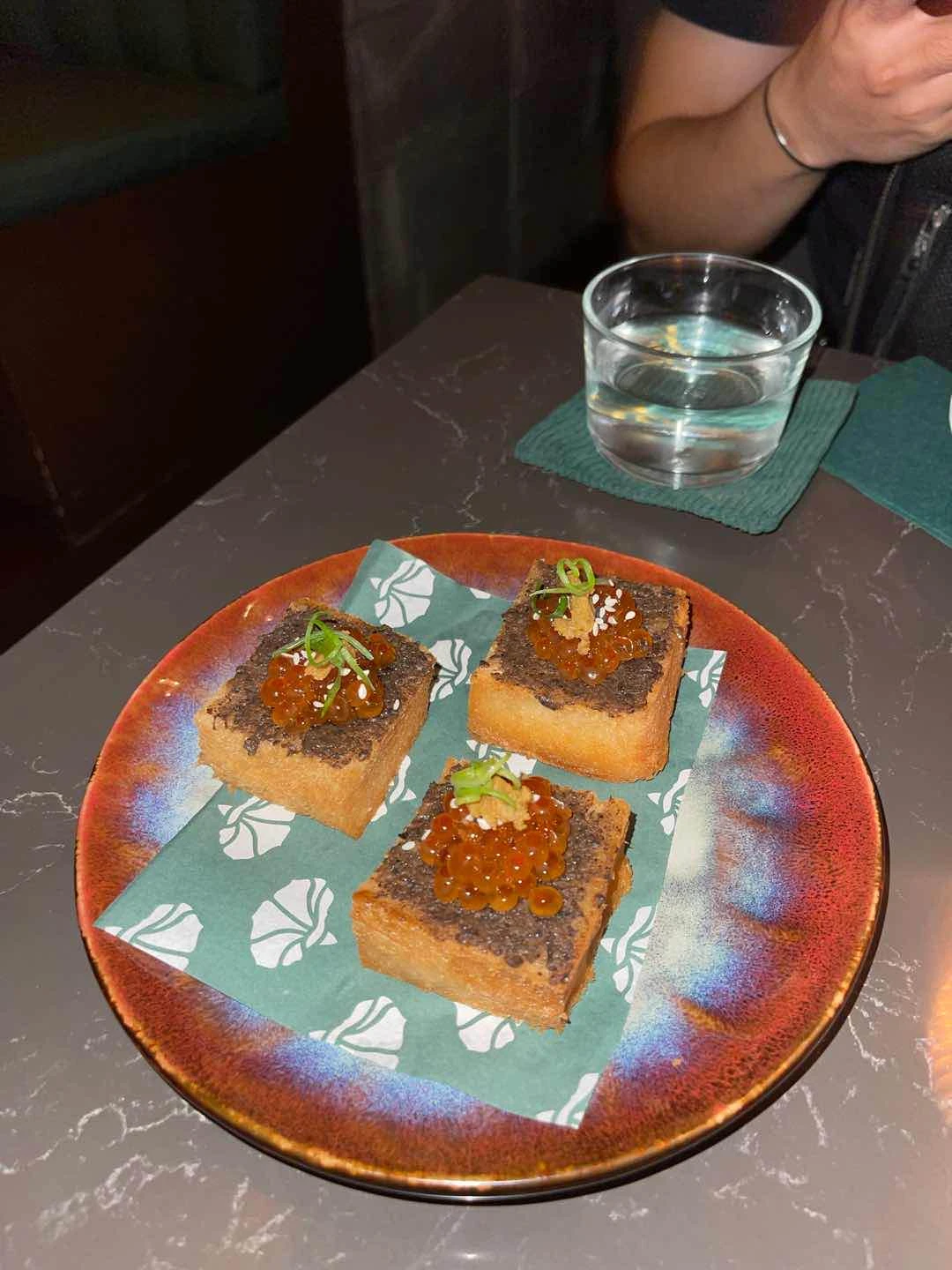 Ikura Truffle Uni Toast