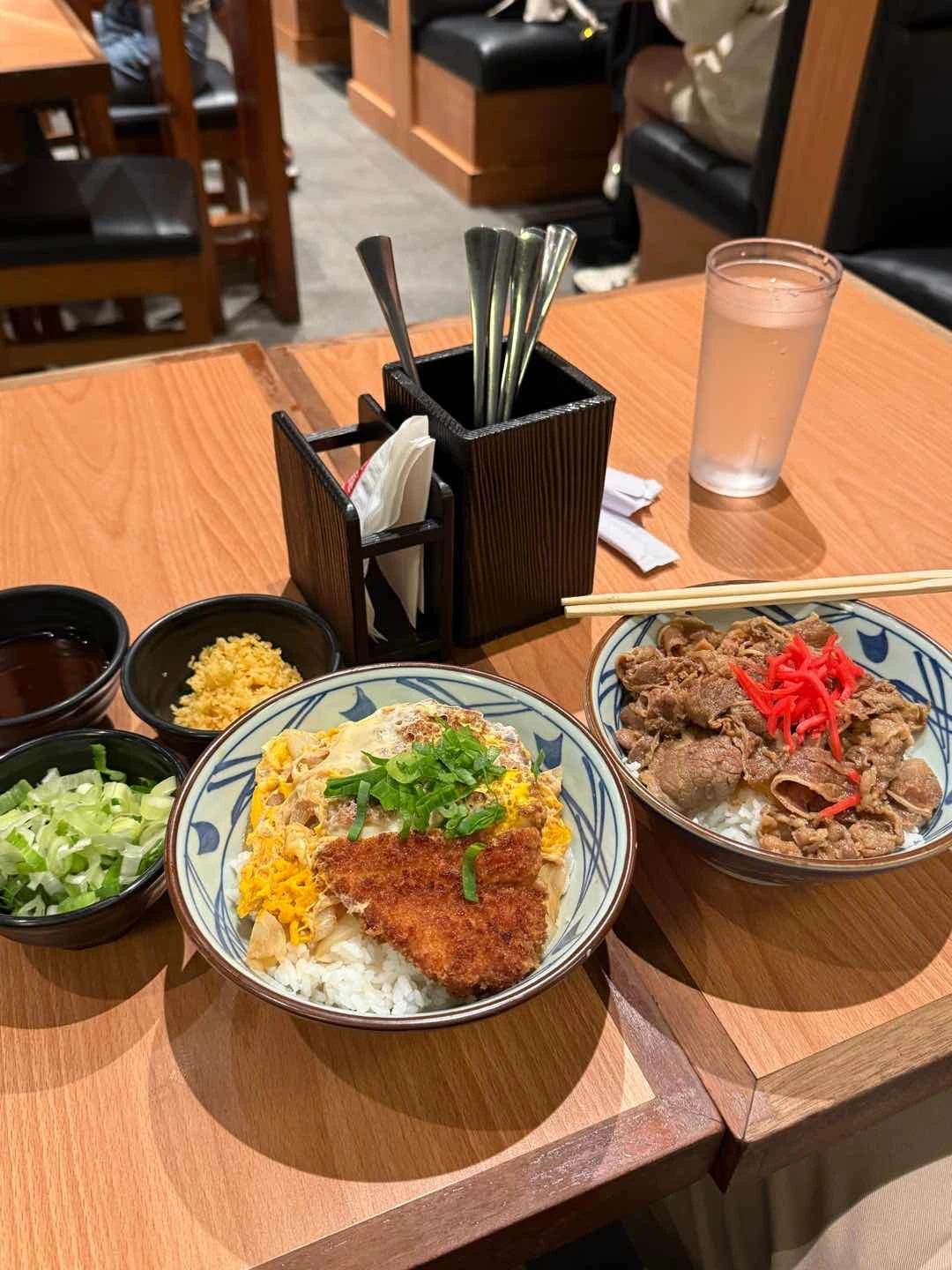 Katsudon with Green Onions