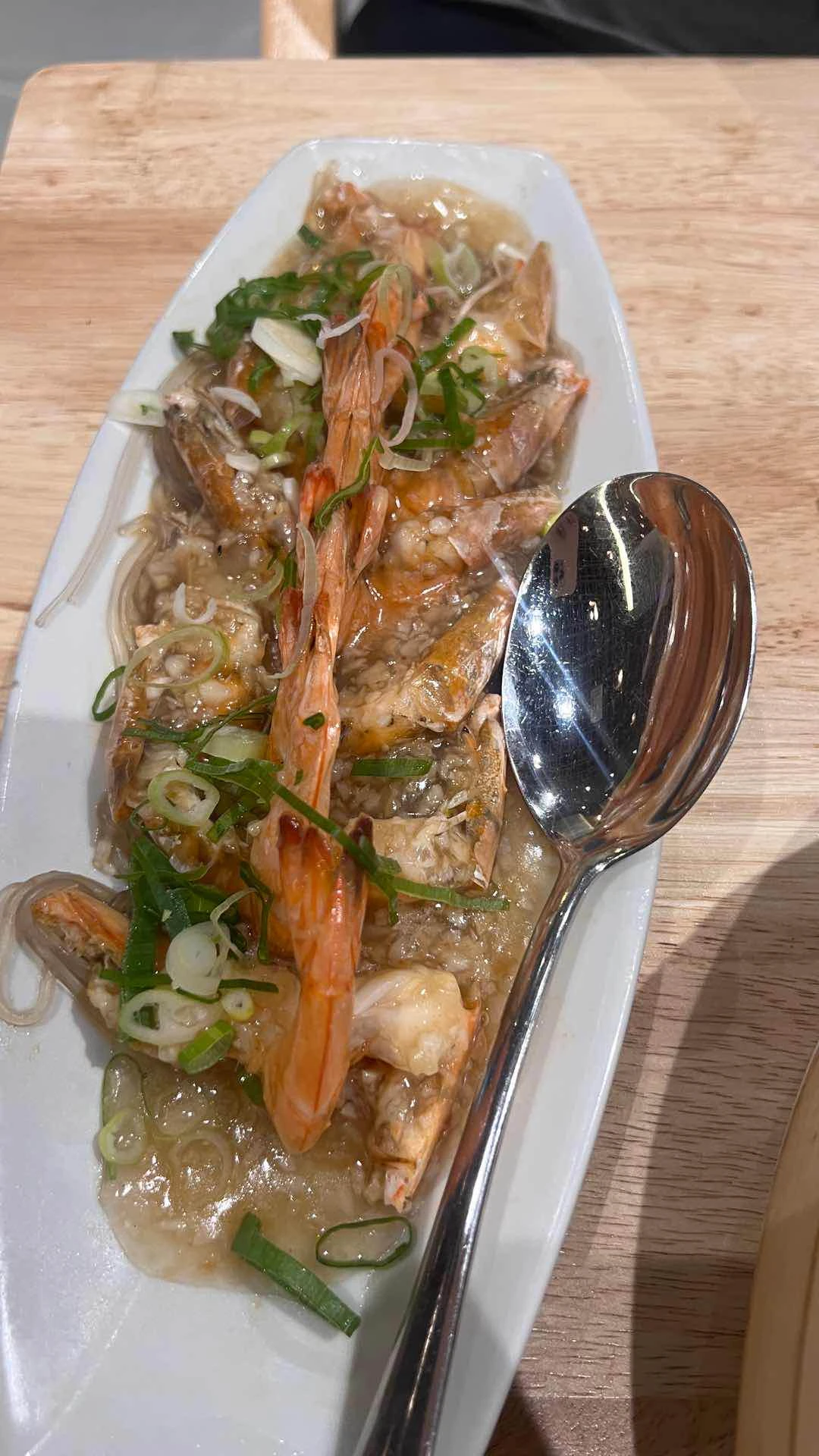 Garlicky Shrimp Vermicelli 