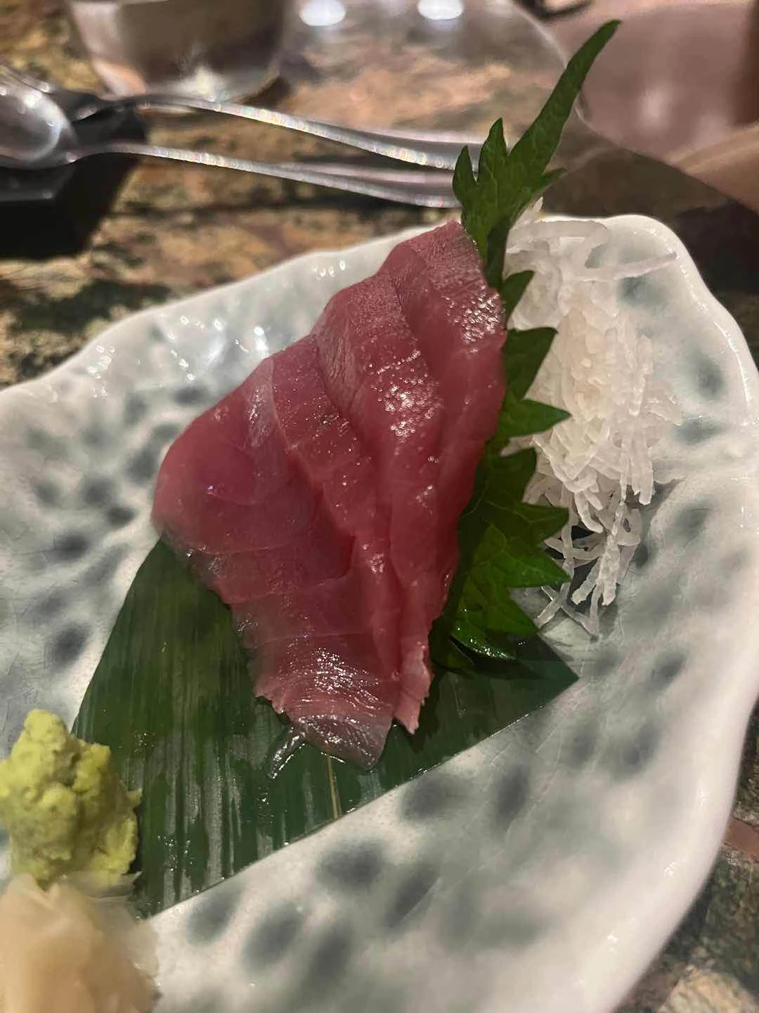 tuna sashimi