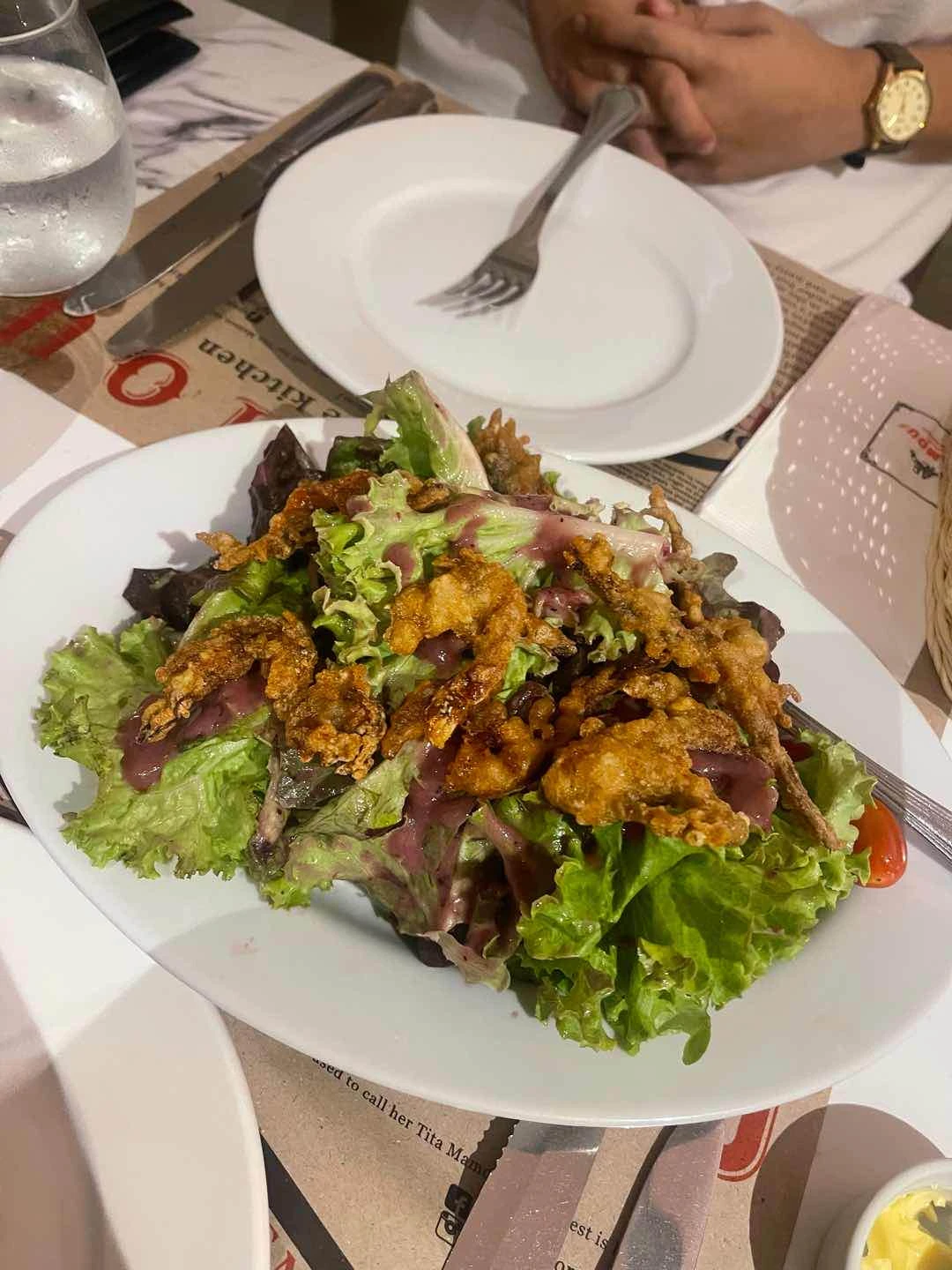 Soft Shell Crab Salad