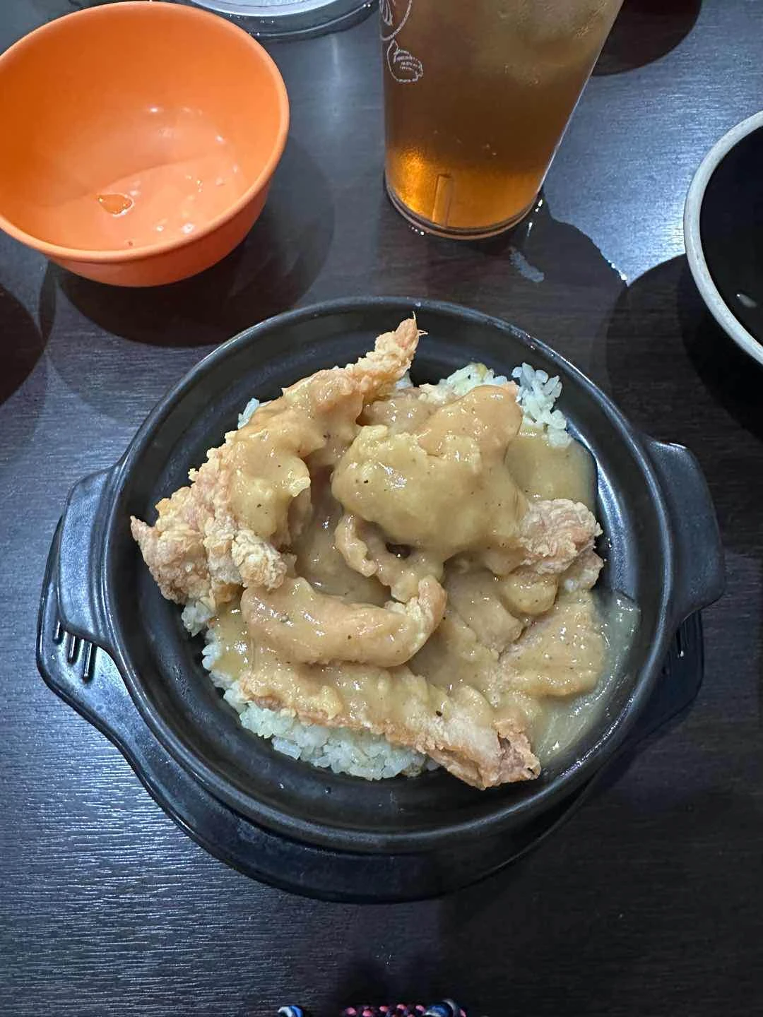 Buttered Fried Chicken Rice