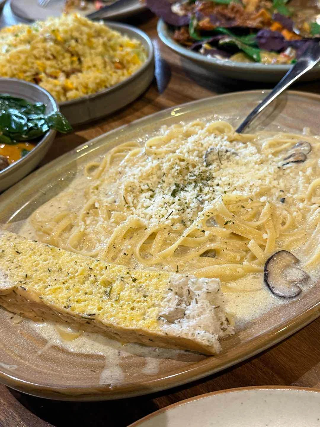 creamy truffle pasta of Borro