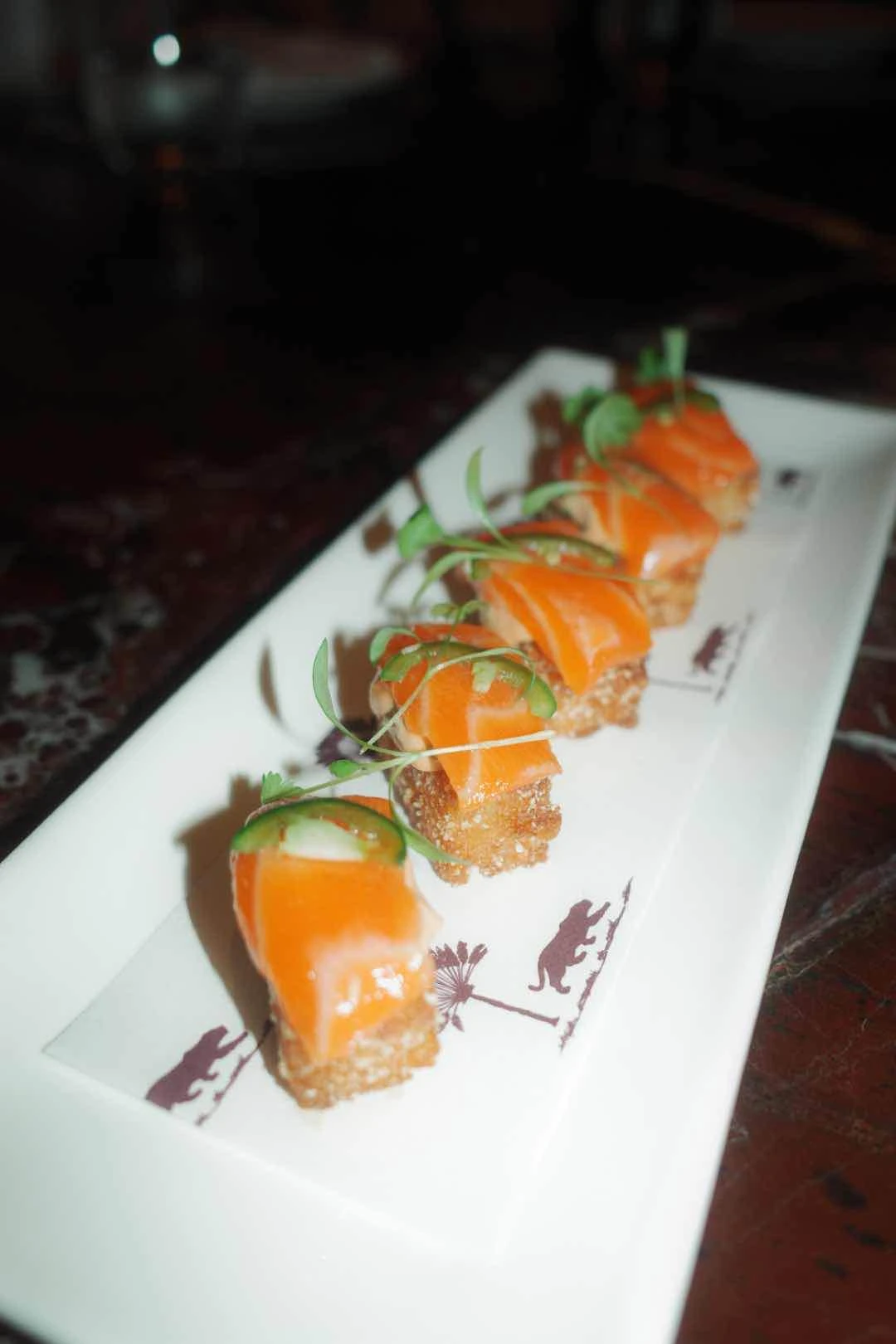 crispy salmon rice