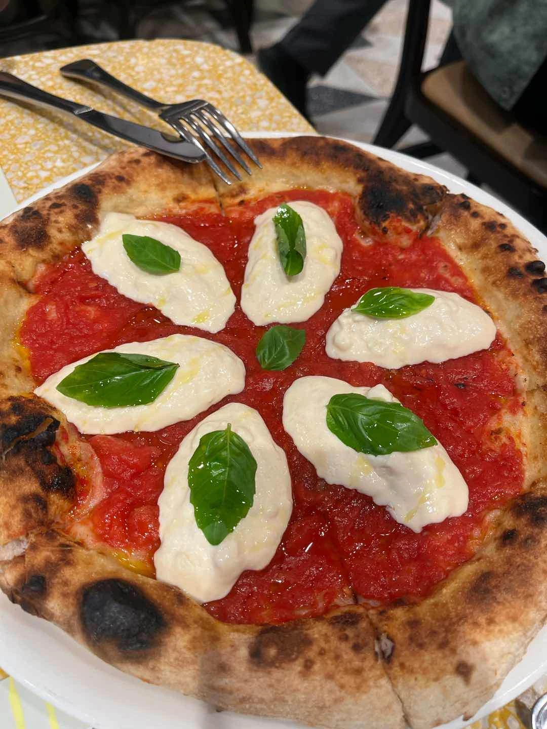 margherita but elevated typeshi