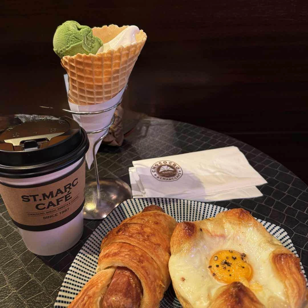 rikyu, vietnamese coffee, pastries