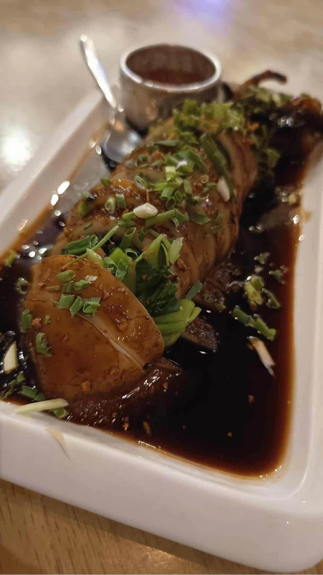 Grilled Stuffed Squid