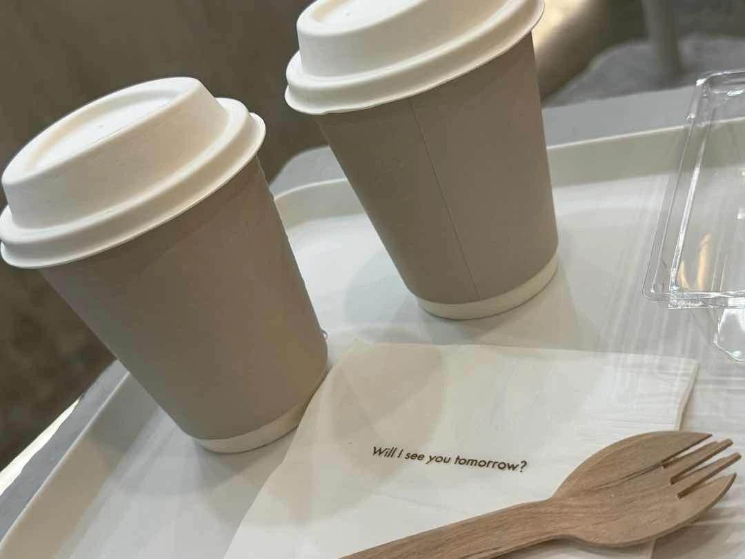 Americano and their best seller spanish latte
