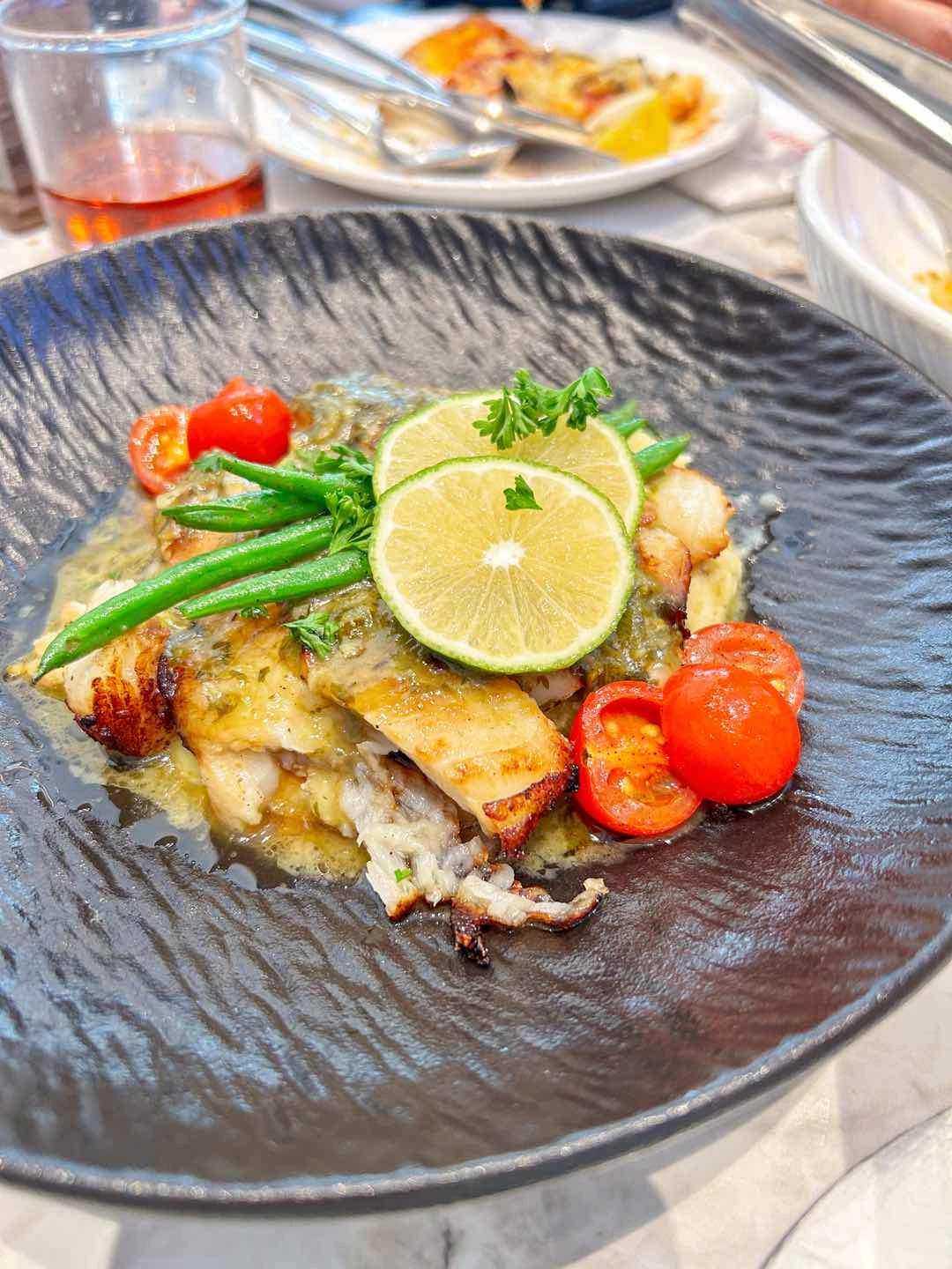 Halibut Lime in Coconut Milk