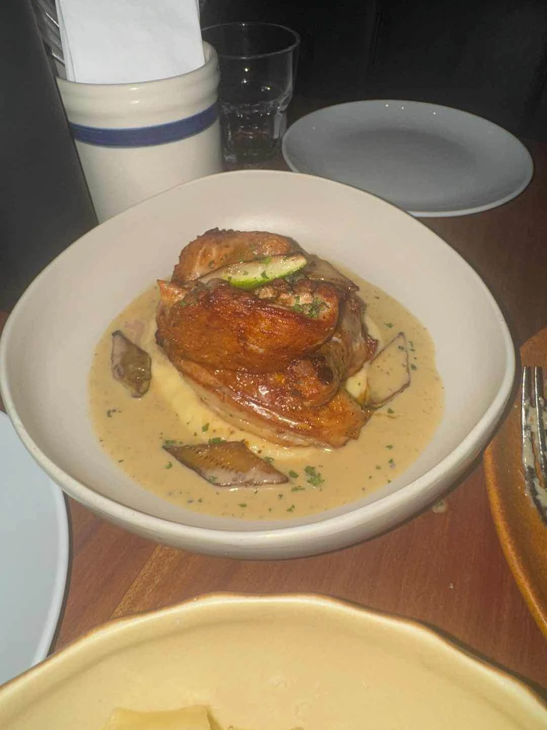 Roast Organic Chicken with Zucchini