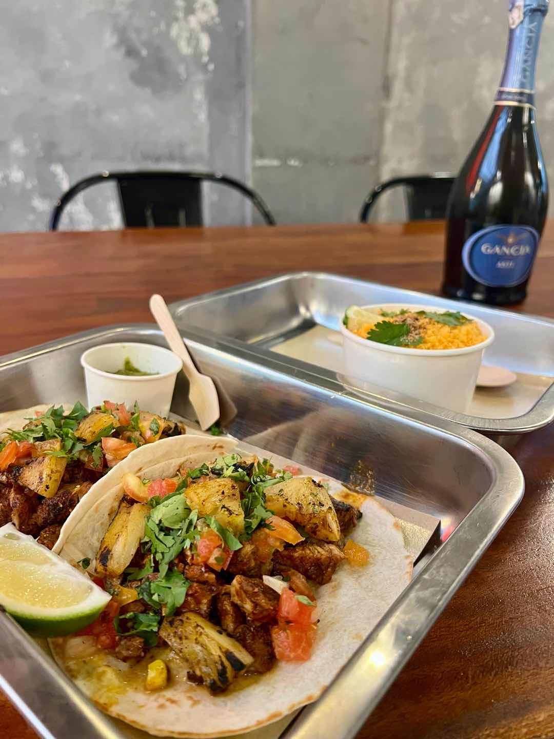 Al Pastor Tacos / Elotes