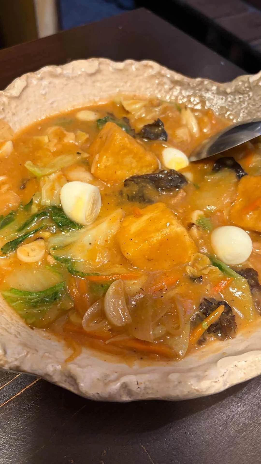 Tofu and pork 