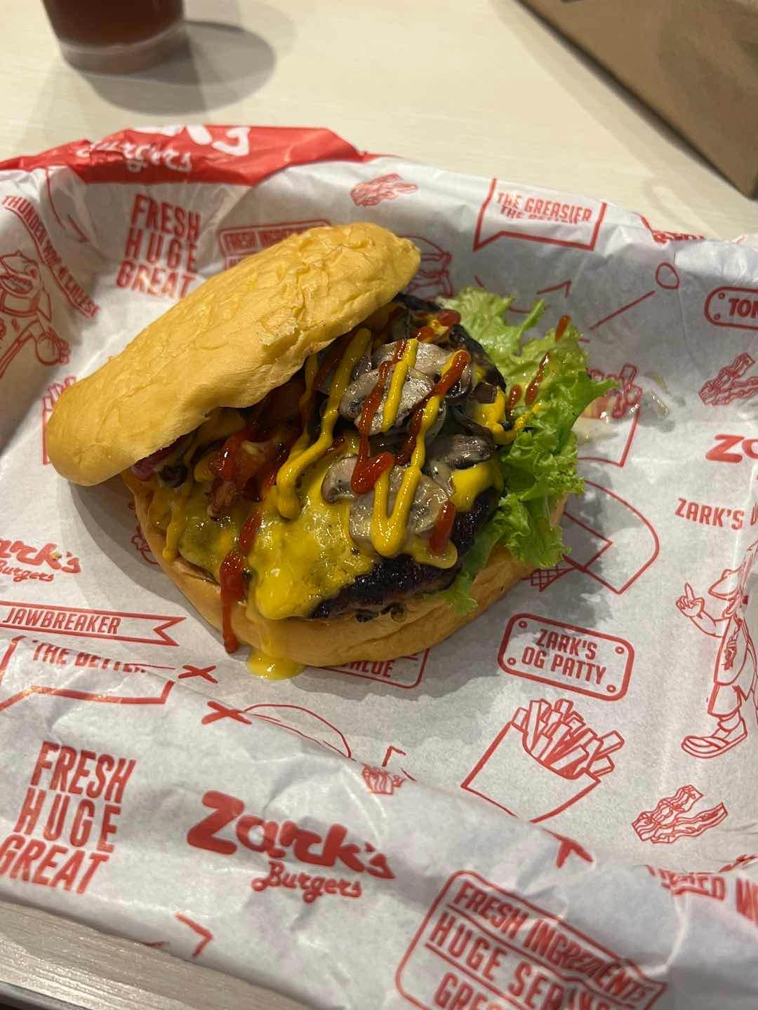 Zark’s Ultimate Burger