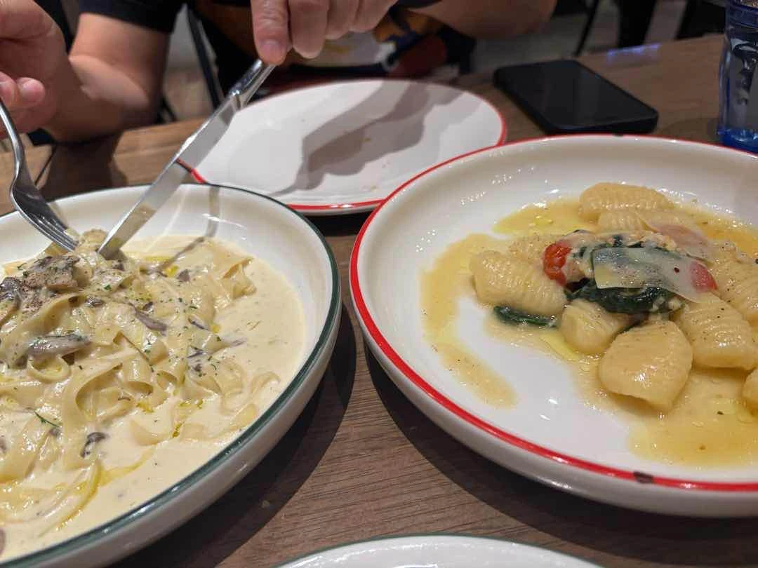 Gnocchi and Truffle Pasta