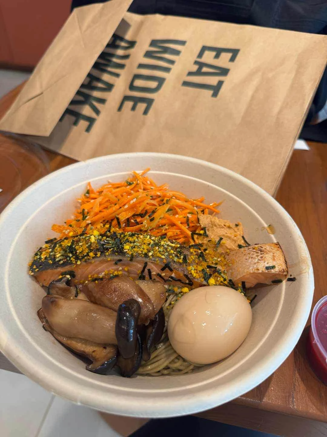 Shibuya nights changed w carrot salad