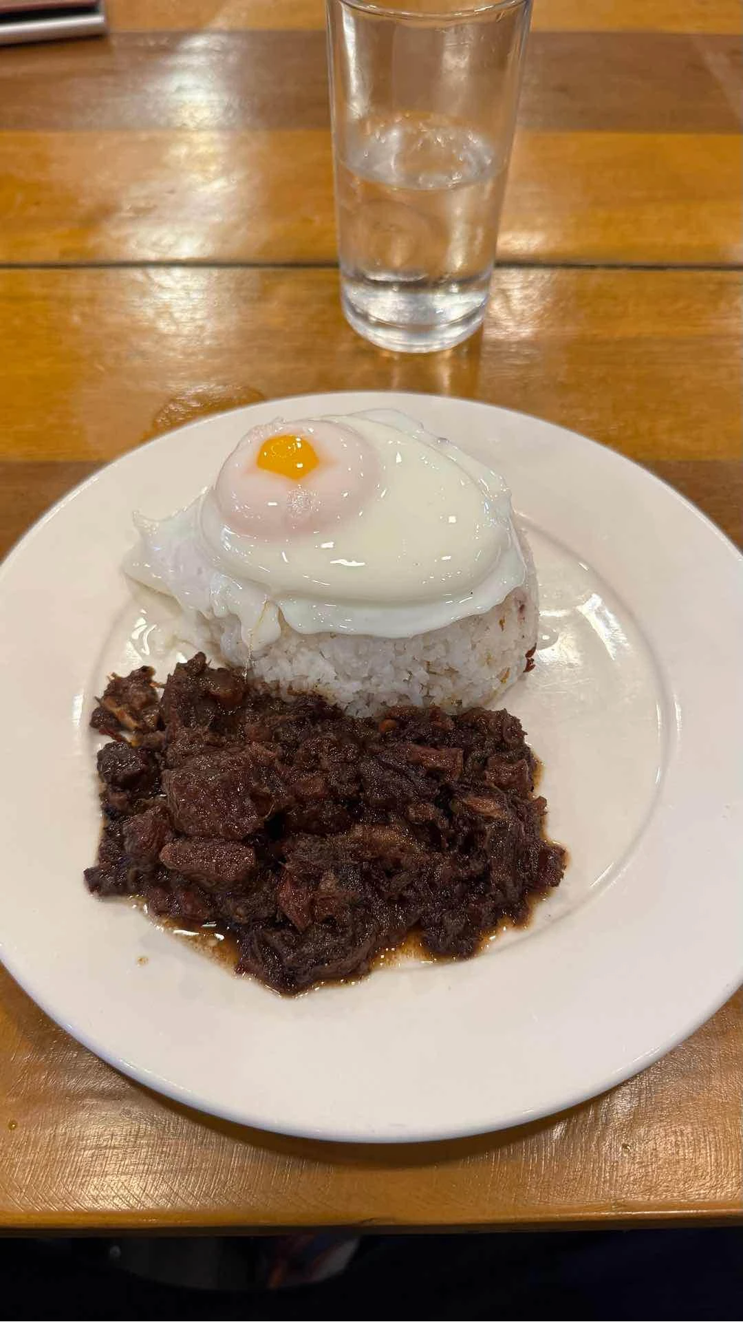 Egg’s perfectly cooked!