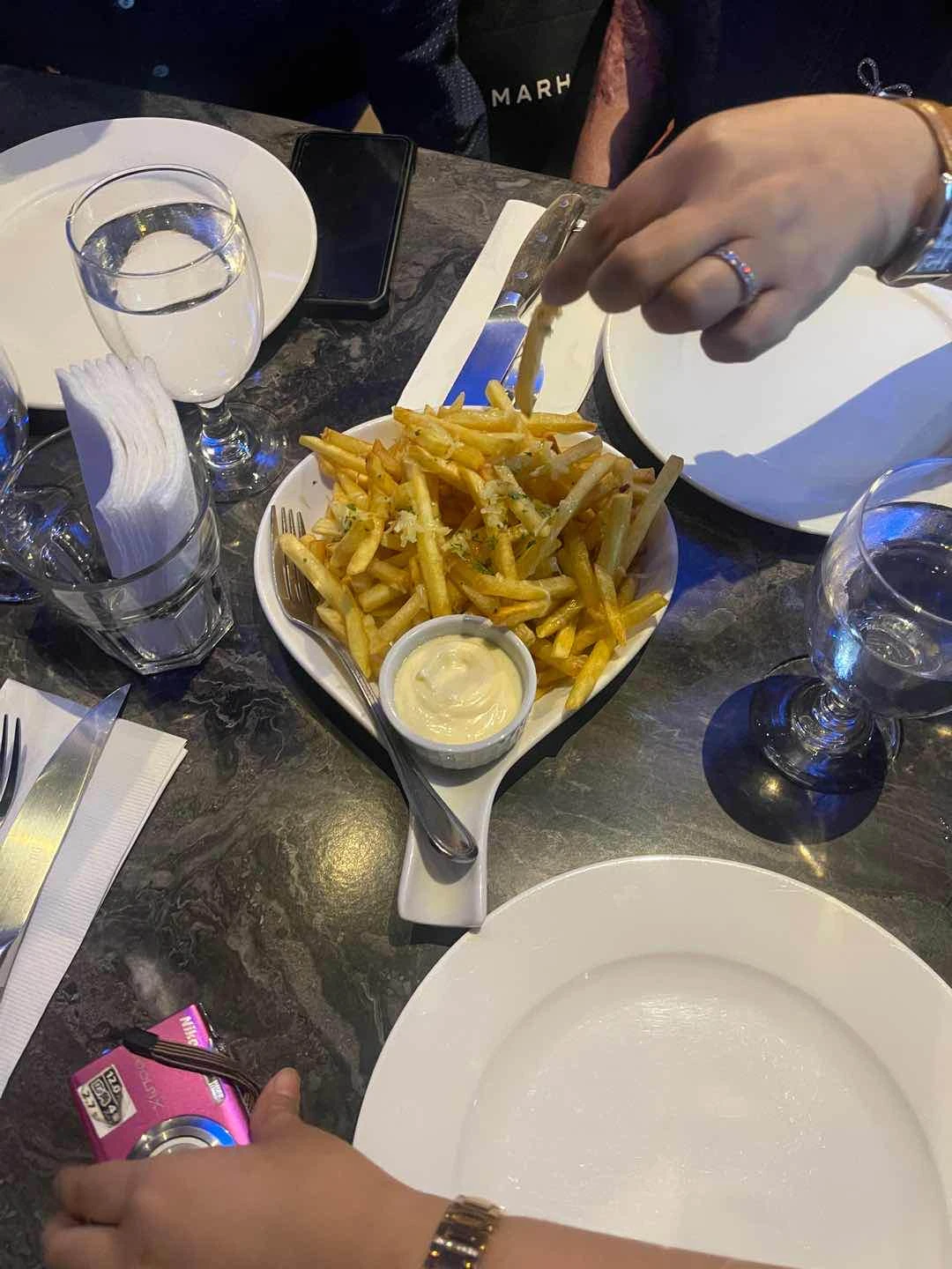 Truffle Fries of Dillingers 1903 Steak and Brew