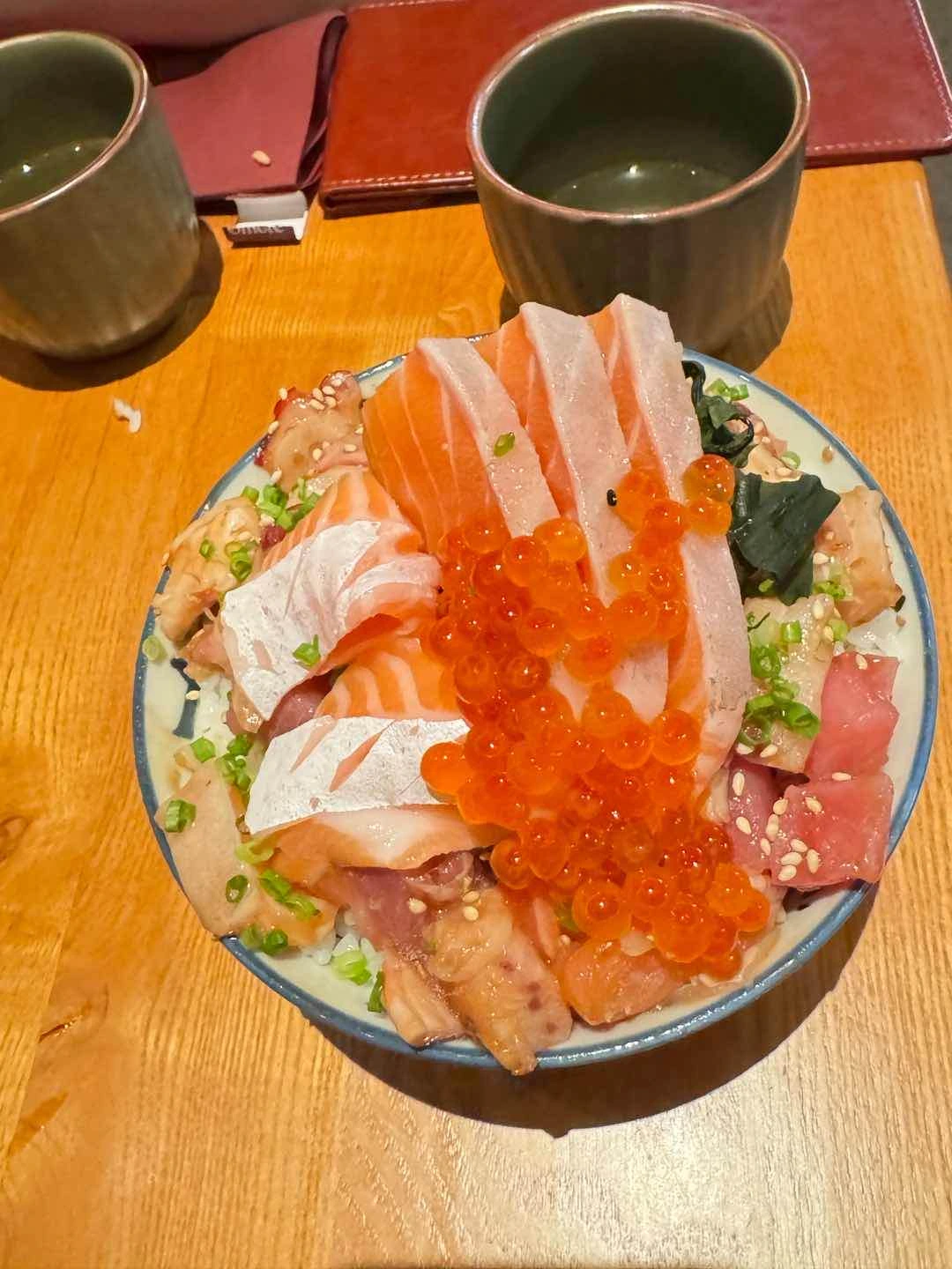 the chirashi bowl
