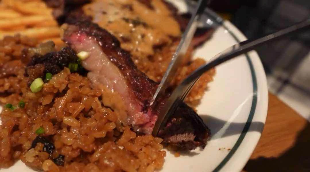 Do you see that? Yum! of Steak & Frice