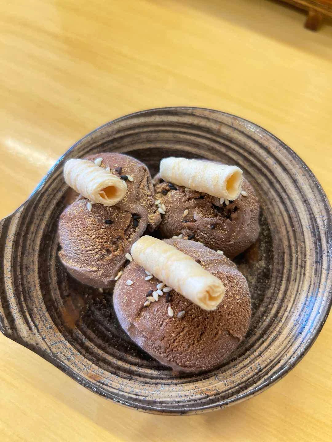 Dessert  of Gyukatsu まつ村 Boracay