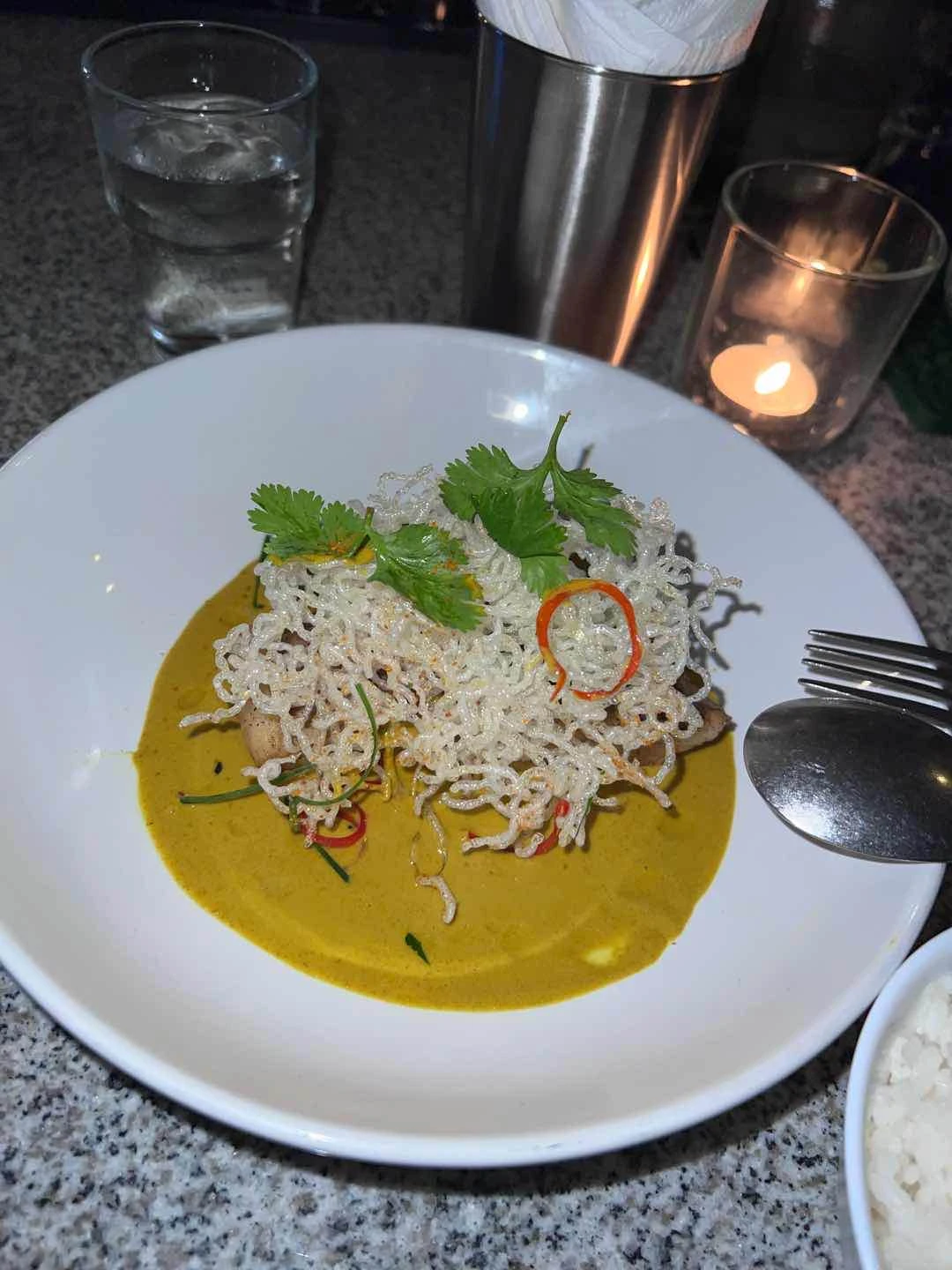 seabass yellow curry of Butcher Boy