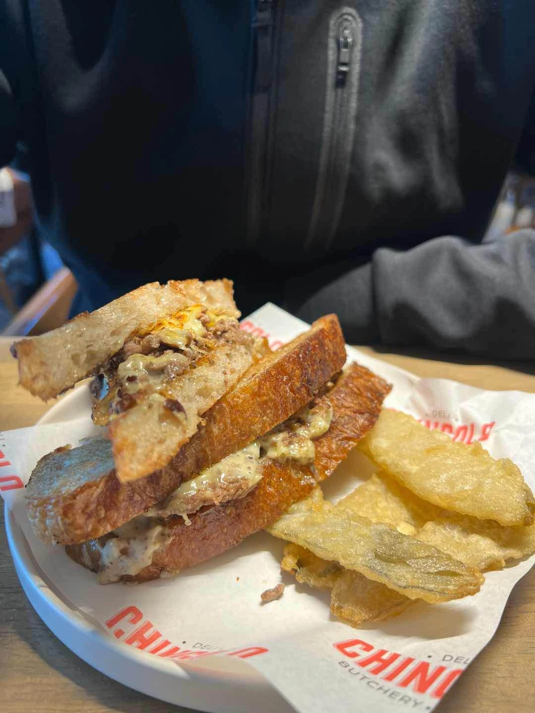 Steak Truffle Sandwich of Chingolo Deli