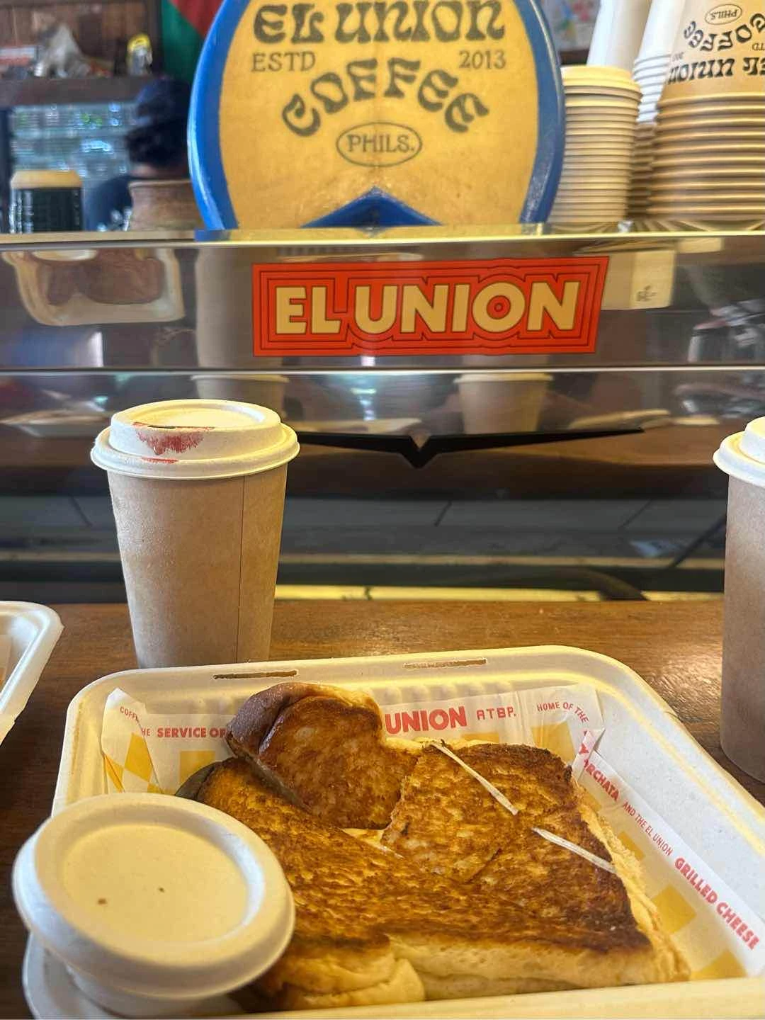 Cold Brew Mocha & Grilled Cheese Sandwich