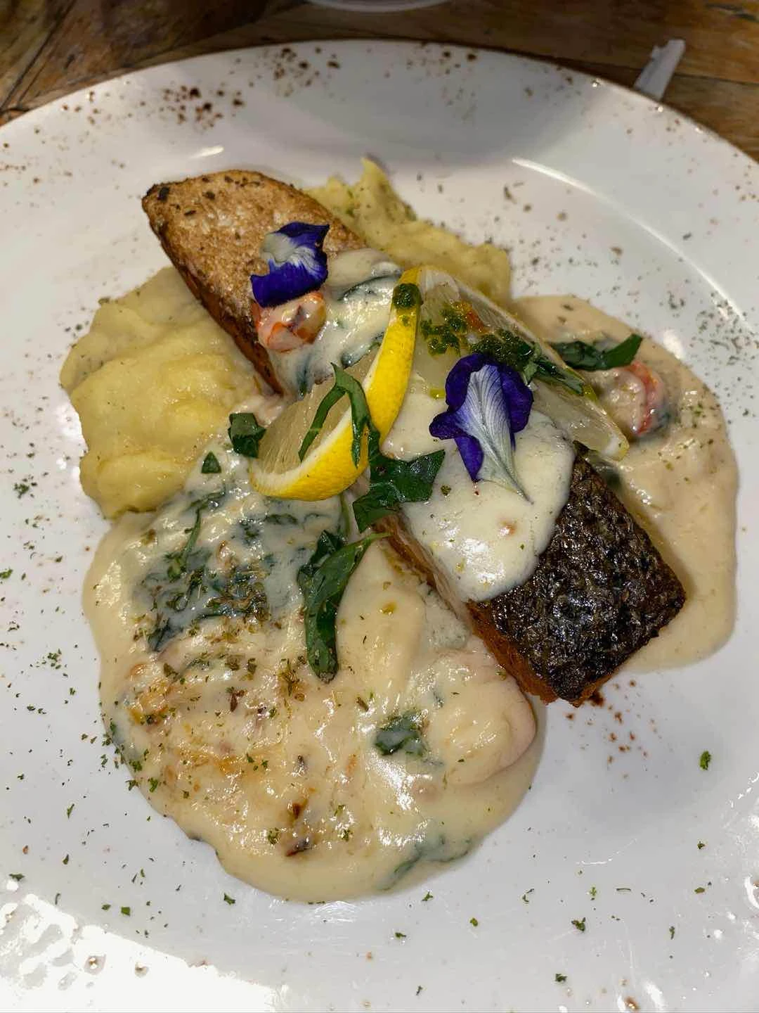 Tuscan Salmon Florentine