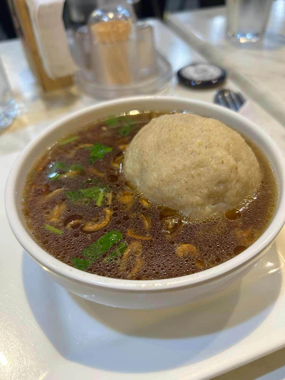 Bakso soup (Meatball soup) 