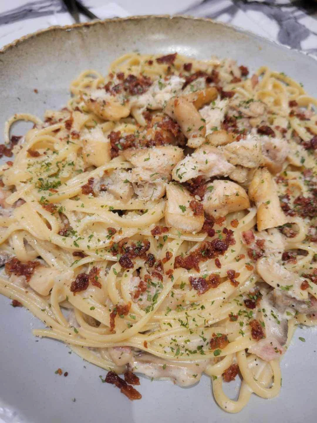 truffle mushroom pasta 