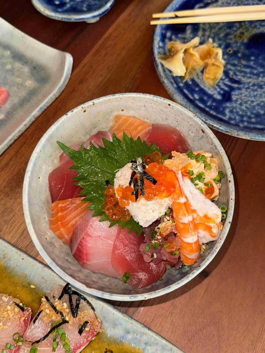their rice bowls are good. good serving of rice and sashimi’s 