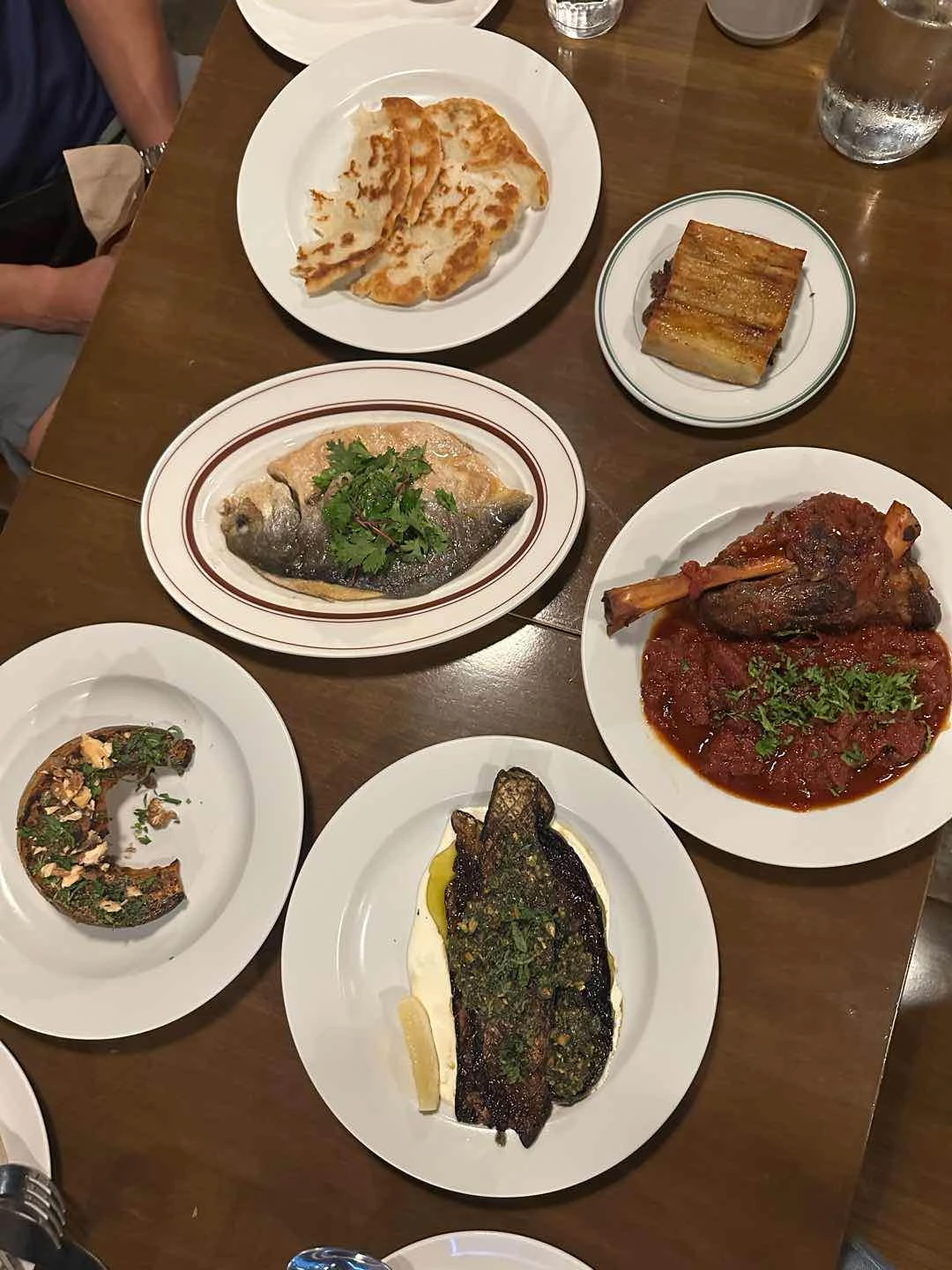 the spread