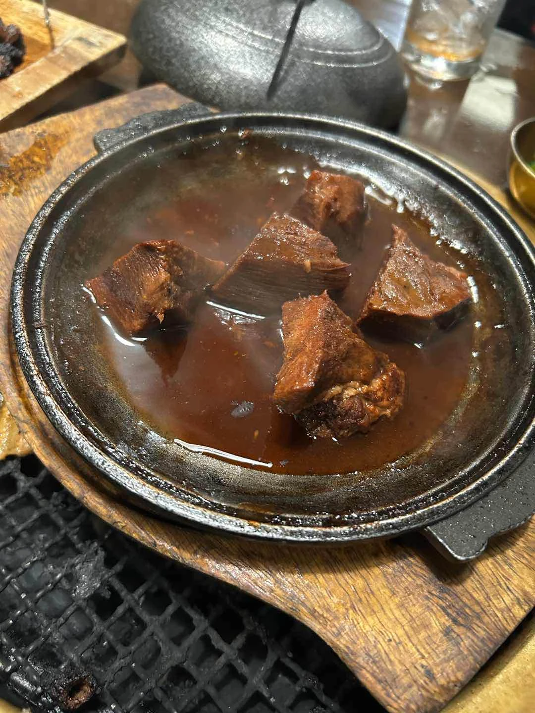 Ox tongue stew