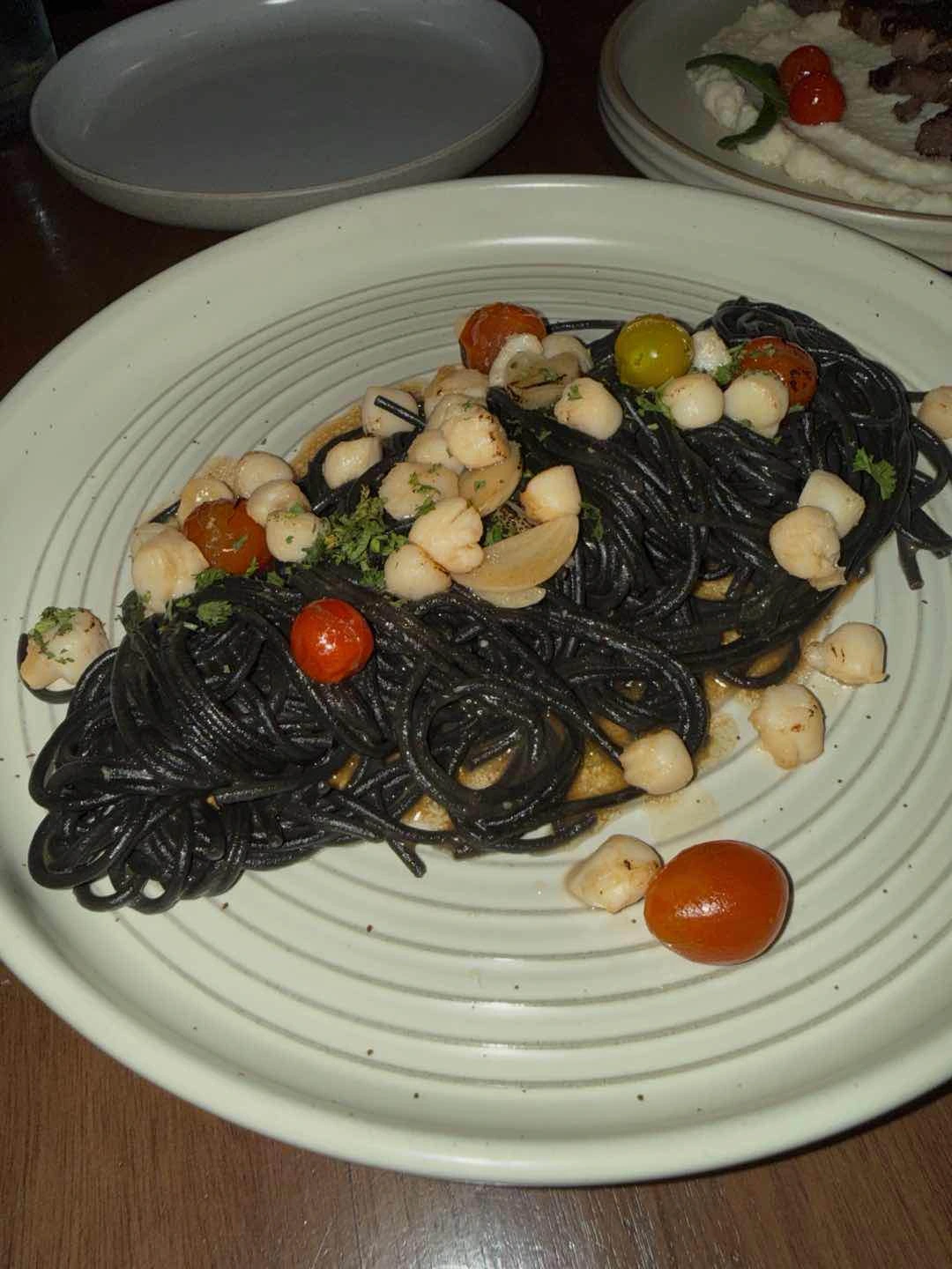 shrimp and scallop pasta