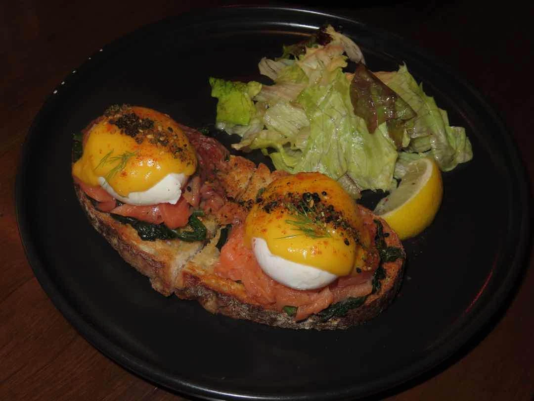 Salmon Eggs Benny of Elephant Grounds Manila - BGC