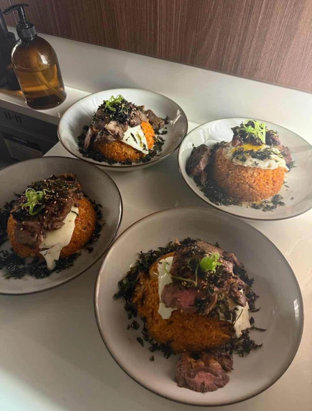Steak Kimchi Rice