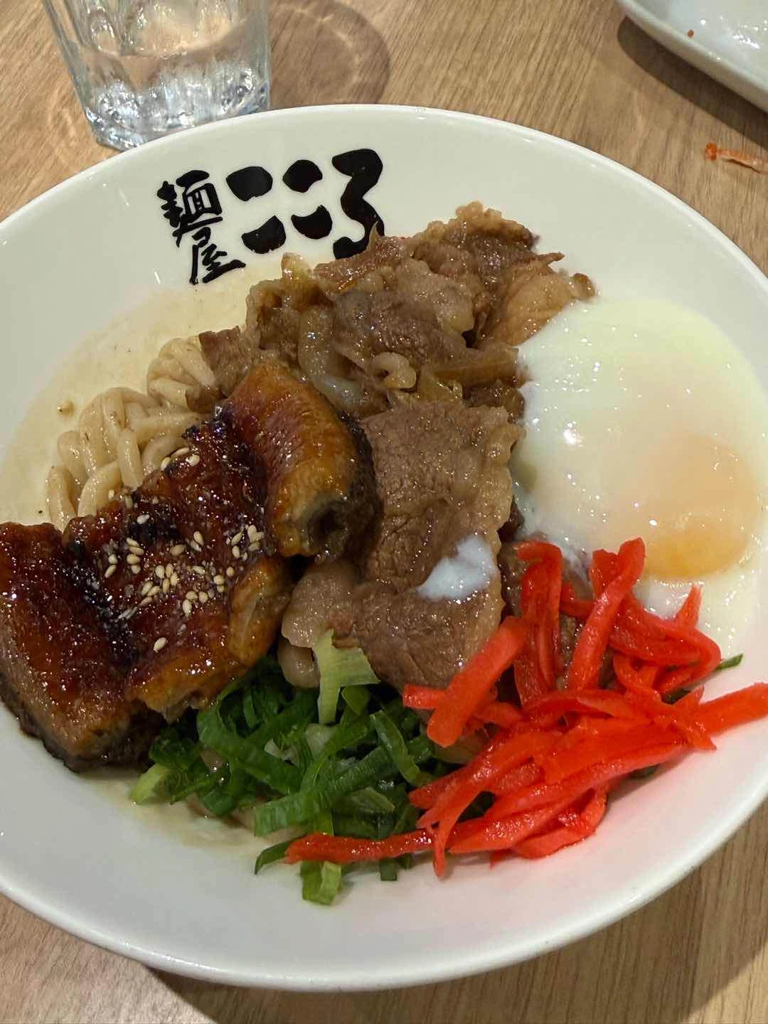 unagi mazesoba