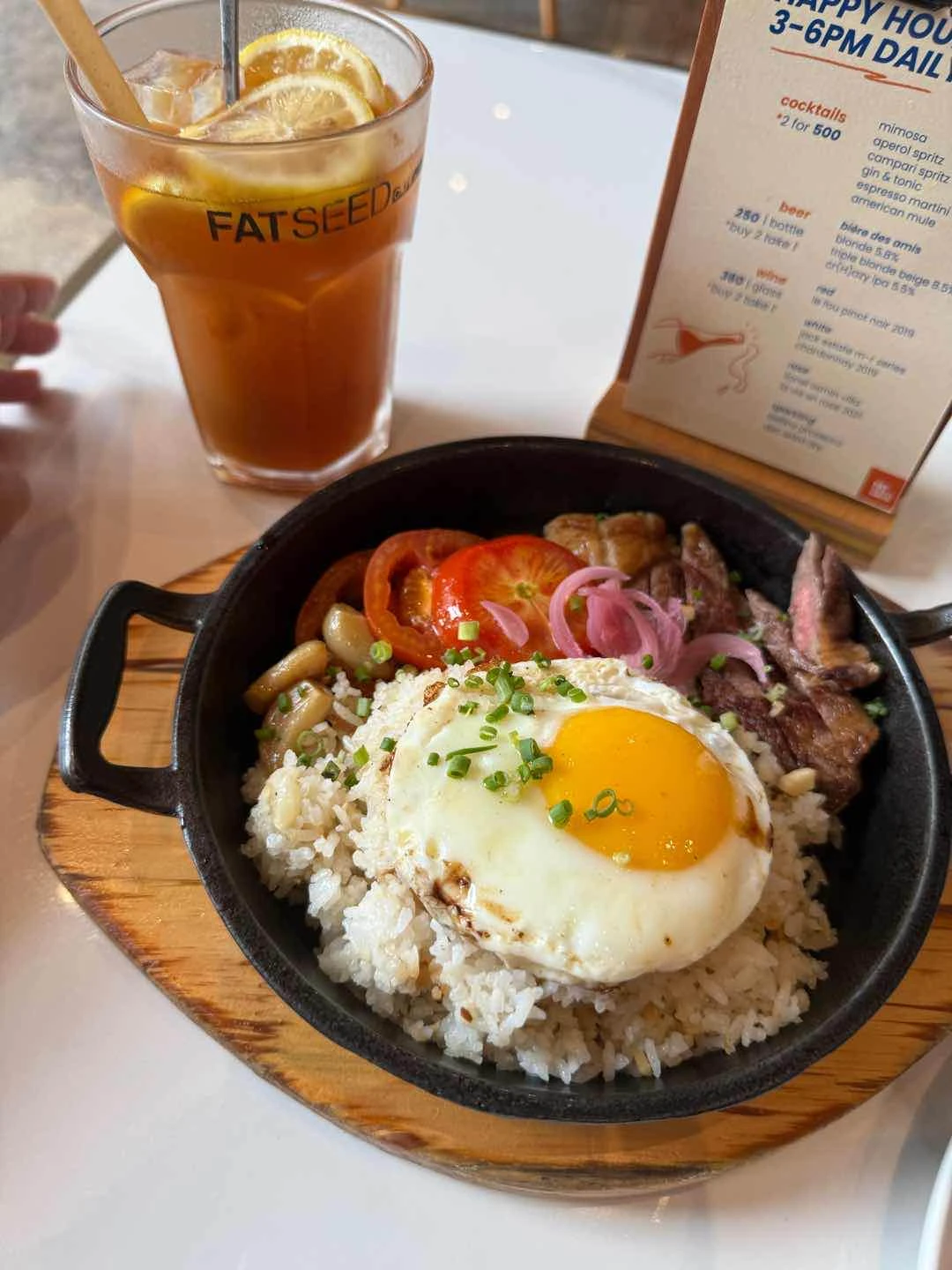 Breakfast Steak of The Fat Seed Cafe + Roastery